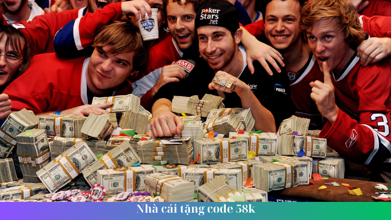 Nhà cái tặng code 58k